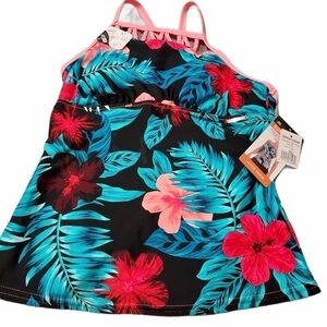 Zeroxposur firefly tankini NWT small